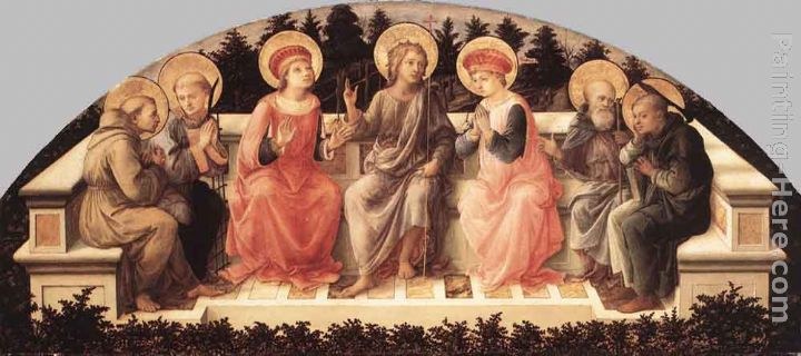 Fra Filippo Lippi Seven Saints